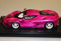 MR Collection  Ferrari LaFerrari - PINK FLASH / WHITE - ONE OFF - Pink Flash
