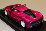 MR Collection  Ferrari LaFerrari - PINK FLASH / WHITE - ONE OFF - Pink Flash