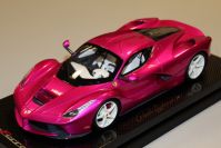 MR Collection  Ferrari LaFerrari - PINK FLASH / WHITE - ONE OFF - Pink Flash