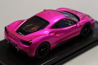 MR Collection 2014 Ferrari Ferrari 488 GTB - PINK FLASH - CARBON - 01/15 Pink Flash