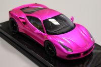 MR Collection 2014 Ferrari Ferrari 488 GTB - PINK FLASH - CARBON - 01/15 Pink Flash