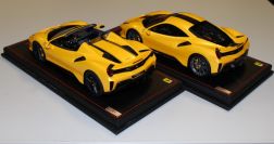 MR Collection  Ferrari Ferrari 488 PISTA - SIBLING - GIALLO TRISTRATO - Yellow Tristrato / Black