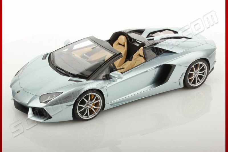 MR Collection K - Lamborghini Aventador LP700-4 Roadster - AZZURO