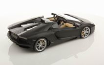 MR Collection 2013 Lamborghini Lamborghini Aventador LP700-4 Roadster - NERO NEMESIS - Black Matt