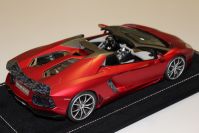 MR Collection 2013 Lamborghini Lamborghini Aventador Roadster LP-700 Ad Personam - MATT MET Red Matt