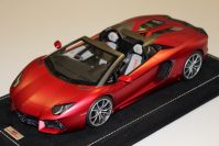 MR Collection 2013 Lamborghini Lamborghini Aventador Roadster LP-700 Ad Personam - MATT MET Red Matt