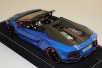 MR Collection 2015 Lamborghini Lamborghini Aventador LP 700-4 Roadster PIRELLI - BLUE Red Matt