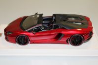 MR Collection 2015 Lamborghini Lamborghini Aventador LP 700-4 Roadster PIRELLI - ROS Red Matt