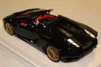 MR Collection  Lamborghini Lamborghini Aventador LP700-4 Roadster - BLACK GLOSS - Black