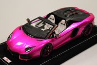 MR Collection 2015 Lamborghini Lamborghini Aventador LP700-4 PIRELLI Roadster - PINK - Red Matt