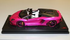 MR Collection  Lamborghini Lamborghini Aventador LP700-4 PIRELLI Roadster - PINK FLASH Pink Flash