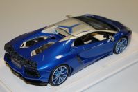 MR Collection 2015 Lamborghini AS-Lamborghini Aventador LP 700-4 Roadster - METALLIC B Blue metallic