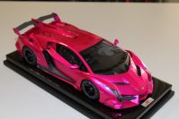 MR Collection 2013 Lamborghini Lamborghini Veneno - PINK FLASH - CARBON - Pink Flash