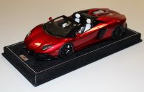 MR Collection  Lamborghini Lamborghini LP720-4 Roadster - PEARL RED - ONE OFF - Red Metallic