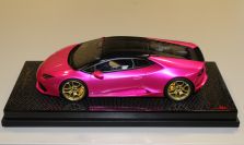 MR Collection  Lamborghini Lamborghini Huracan - PINK FLASH / GOLD - #33/33 Pink Flash