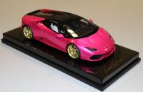 MR Collection  Lamborghini Lamborghini Huracan - PINK FLASH / GOLD - #33/33 Pink Flash