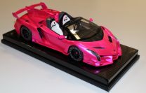 MR Collection  Lamborghini Lamborghini Veneno Roadster - PINK FLASH/RED - #01/04 Pink Flash