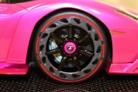 MR Collection  Lamborghini Lamborghini Veneno Roadster - PINK FLASH/RED - #01/04 Pink Flash