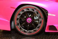 MR Collection  Lamborghini Lamborghini Veneno Roadster - PINK FLASH/RED - #01/04 Pink Flash