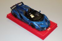 MR Collection 2013 Lamborghini Lamborghini Veneno Roadster - MATT BLUE - Red Matt