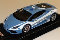 MR Collection 2015 Lamborghini Lamborghini Huracan LP610-4 - POLIZIA - Blue / White