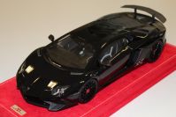 MR Collection 2015 Lamborghini Lamborghini Aventador LP750-4 SV - BLACK - Black Metallic