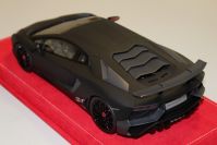 MR Collection 2015 Lamborghini Lamborghini Aventador LP750-4 SV - MATT BLACK - Black Matt