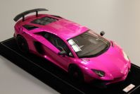 MR Collection 2015 Lamborghini Lamborghini Aventador LP750-4 SV BIG - PINK FLASH - Red Matt