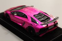 MR Collection 2015 Lamborghini Lamborghini Aventador LP750-4 SV BIG - PINK FLASH - Red Matt