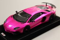 MR Collection 2015 Lamborghini Lamborghini Aventador LP750-4 SV BIG - PINK FLASH - Red Matt