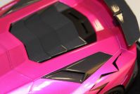 MR Collection 2015 Lamborghini Lamborghini Aventador LP750-4 SV BIG - PINK FLASH - Red Matt