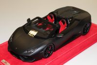 MR Collection 2015 Lamborghini Lamborghini Huracan Spyder - NERO NEMESIS - Black Matt
