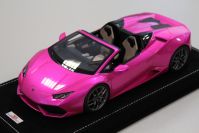 MR Collection 2015 Lamborghini Lamborghini Huracan Spyder - PINK FLASH - Pink Flash