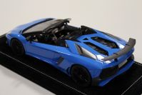 MR Collection 2015 Lamborghini Lamborghini Aventador LP750-4 Roadster SV - BLU LE MANS - Blue Le Mans