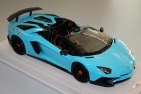 MR Collection 2015 Lamborghini Lamborghini Aventador LP750-4 Roadster SV - BABY BLUE / ORAN Baby Blue