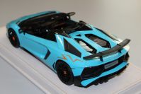 MR Collection 2015 Lamborghini Lamborghini Aventador LP750-4 Roadster SV - BABY BLUE / ORAN Baby Blue