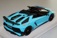 MR Collection 2015 Lamborghini Lamborghini Aventador LP750-4 Roadster SV - BABY BLUE / ORAN Baby Blue