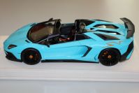 MR Collection 2015 Lamborghini Lamborghini Aventador LP750-4 Roadster SV - BABY BLUE / ORAN Baby Blue