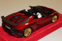 MR Collection 2015 Lamborghini Lamborghini Aventador LP750-4 Roadster SV - PEARL RED MET - Red Metallic