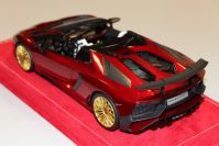 MR Collection 2015 Lamborghini Lamborghini Aventador LP750-4 Roadster SV - PEARL RED MET - Red Metallic