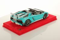 MR Collection  Lamborghini Lamborghini Aventador LP750-4 Roadster SV - BLUE GLAUCO Blue