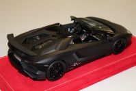 MR Collection 2015 Lamborghini Lamborghini Aventador LP750-4 Roadster SV - MATT BLACK - Black Matt