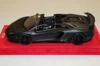 MR Collection 2015 Lamborghini Lamborghini Aventador LP750-4 Roadster SV - MATT BLACK - Black Matt