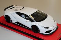 MR Collection 2016 Lamborghini Lamborghini Huracan Aftermarket LB Performance - BIANCO MONO Red Matt