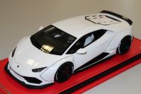 MR Collection 2016 Lamborghini Lamborghini Huracan Aftermarket LB Performance - BIANCO MONO Red Matt