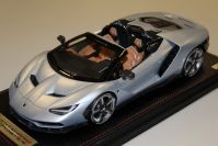 MR Collection 2017 Lamborghini Lamborghini Centenario Roadster - ARGENTO CENTENARIO - Silver