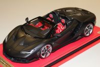 MR Collection  Lamborghini Lamborghini Centenario Roadster - NERO NEMESIS - Black Matt