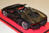 MR Collection  Lamborghini Lamborghini Centenario Roadster - NERO NEMESIS - Black Matt