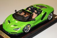 MR Collection 2017 Lamborghini Lamborghini Centenario Roadster - VERDE MANTIS - Verde Mantis