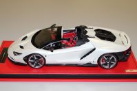 MR Collection  Lamborghini Lamborghini Centenario Roadster - BIANCO CANOPUS - Canopus White Matt